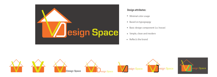 V-Design Logo explorations